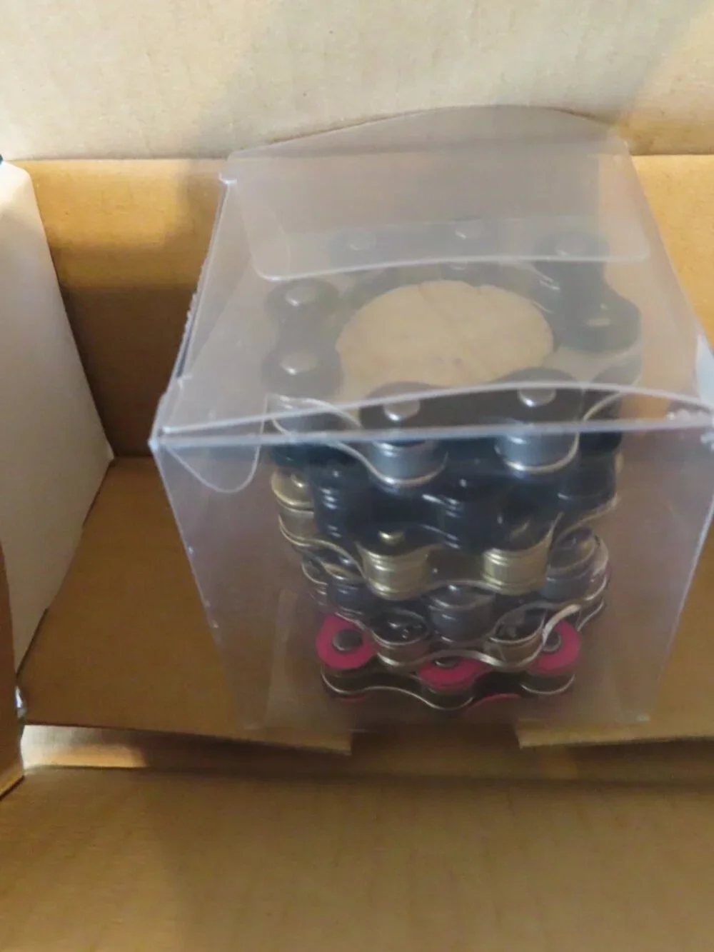Magnetic Wine Glass Charms Colored Bike Chain Markers Christmas Gift Set